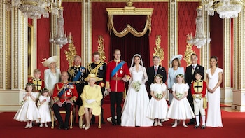 Foto oficial de Isabel II