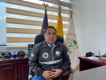 El teniente coronel, Jorge Borja,