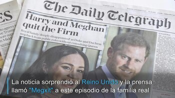 "Megxit". La prensa británica mostró
