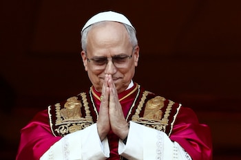 El recién elegido Papa León