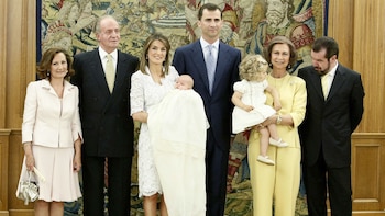 Letizia junto a su madre