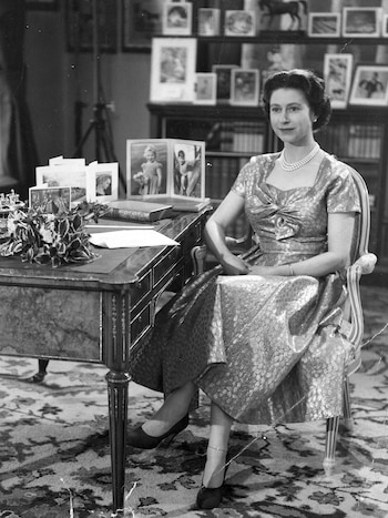 La reina Isabel II fotografiada