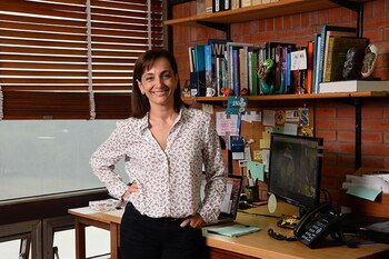 La científica argentina Claudia Marsicano,