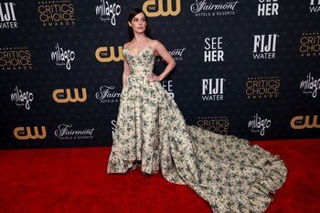 Melanie Zanetti eligió un vestido