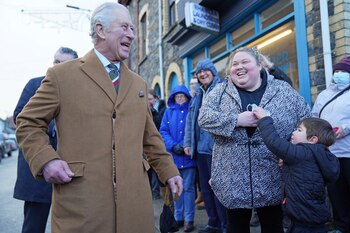 El príncipe Carlos en Escocia