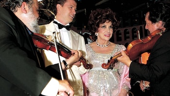 Gina en la Gala de