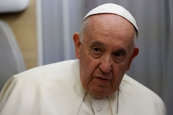 Foto de archivo del Papa