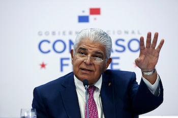 El presidente de Panamá, José