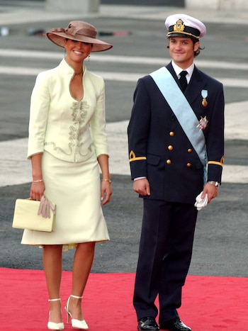 Los príncipes Madeleine y Carlos