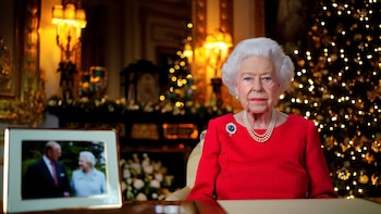 La reina Isabel II difundió