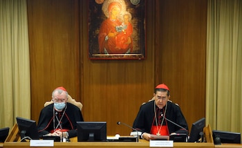 Los cardenales Pietro Parolin y