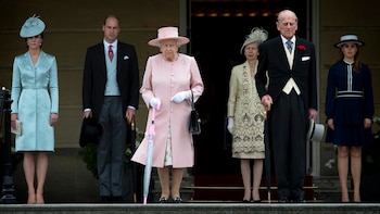 Los duques de Cambridge con