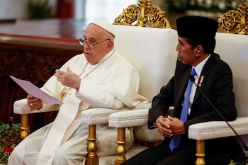 El Papa Francisco, a la
