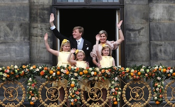 Máxima y Guillermo junto con