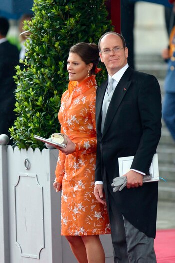 Victoria de Suecia y Alberto