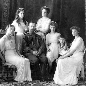 La familia Romanov. El zar,