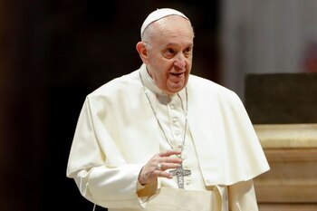 IMAGEN DE ARCHIVO. El Papa