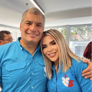 El expresidente Rafael Correa y
