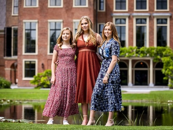 Las princesas de Holanda Amalia,