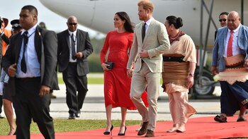 El príncipe Harry y Meghan