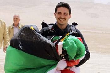 El príncipe Hamzah bin al-Hussein,