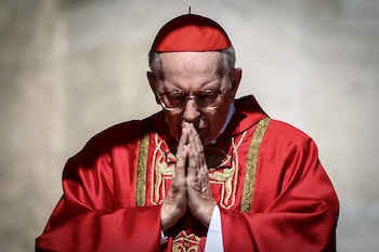 El cardenal Giovanni Battista Re