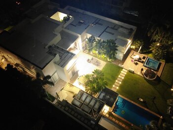 Vista de la residencia del