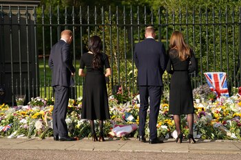Harry, Megha, William y KAte,
