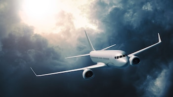 Turbulencias durante el vuelo: cinco