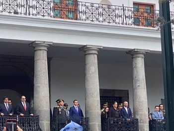 El exlegislador Pablo Muentes (en
