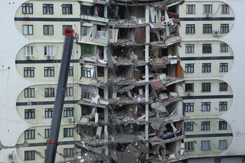 Una vista de un edificio