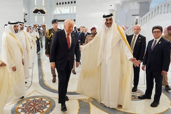 El emir de Qatar, el