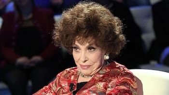 Gina Lollobrigida en el show