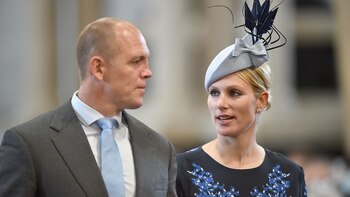 Mike y Zara Tindall