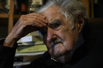 Jose "Pepe" Mujica, en su