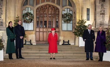 La reina Isabel de Inglaterra,