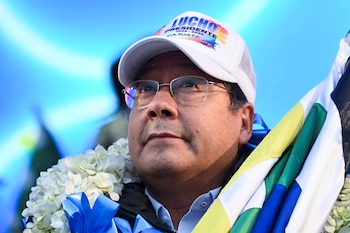 El presidente de Bolivia, Luis