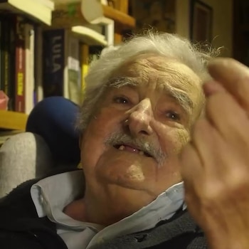 Mujica grabó un mensaje de