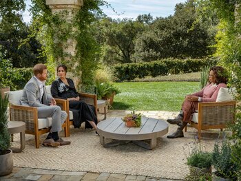 El príncipe Harry y Meghan