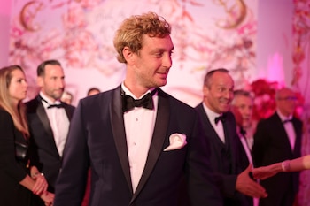 Pierre Casiraghi asiste al Bal