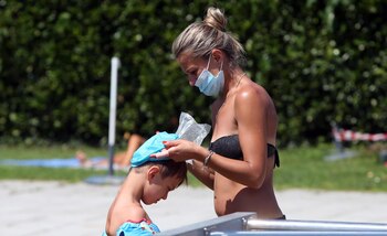 Una madre y su hijo