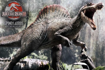 Los Spinosaurios son protagonistas en
