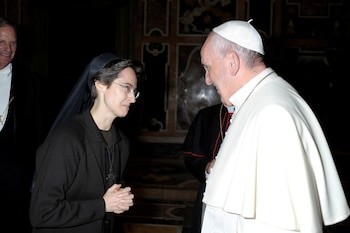Raffaella Petrini, una religiosa franciscana,