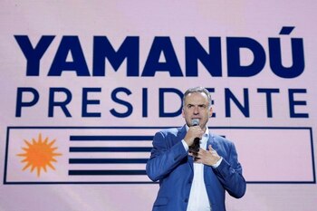 El candidato presidencial de centro-izquierda