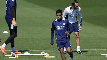 VÍDEO: Rodrygo deja el entrenamiento