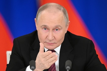 El presidente ruso, Vladímir Putin,
